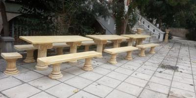 Τραπεζαρία 1,90 με παγκάκια